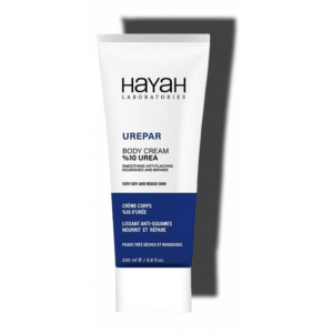 HAYAH LABORATORIES UREPAR BODY MOISTURIZING CREAM 10% UREA 200 ML